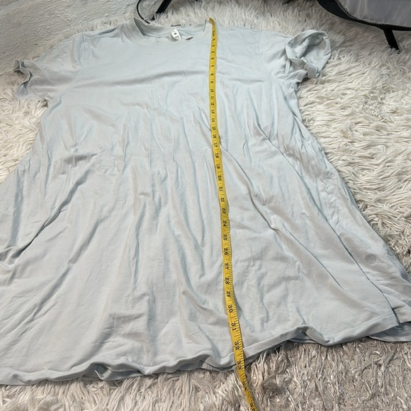 Lululemon All Yours Tee Dress Ocean Air - Picture 3 of 7